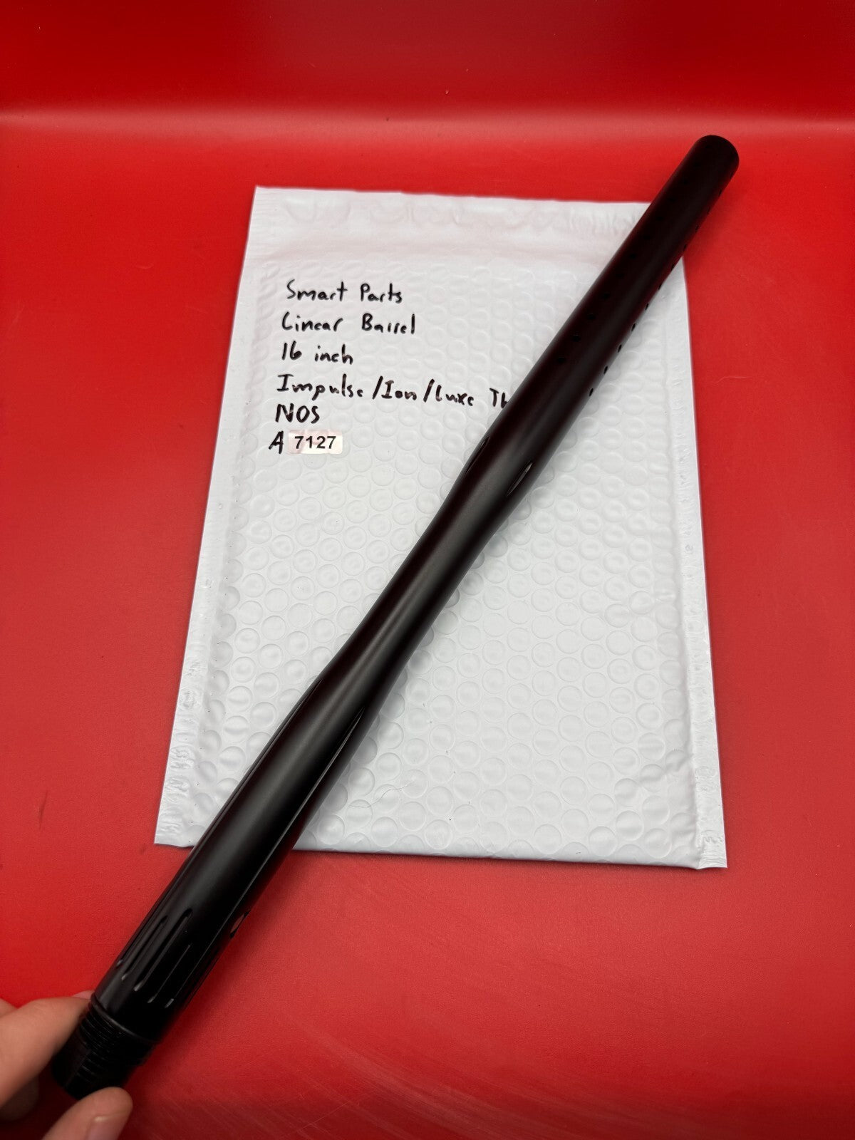 Smart Parts Linear Paintball Barrel 16 inch Impulse/Ion/Luxe Thread NOS