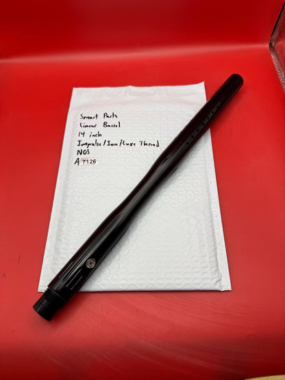 Smart Parts Linear Paintball Barrel 14 inch Impulse/Ion/Luxe Thread NOS