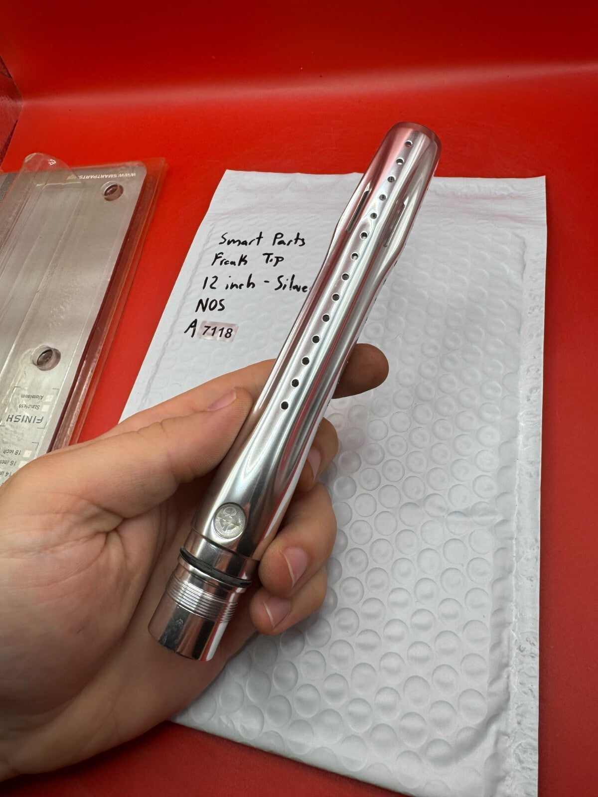 Smart Parts Freak Tip 12 inch - Silver NOS