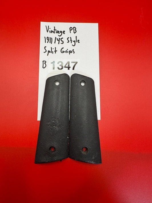 Vintage PB 1911/45 Style Split Grips