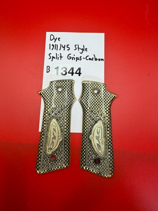 Dye 1911/45 Style Grips - Carbon