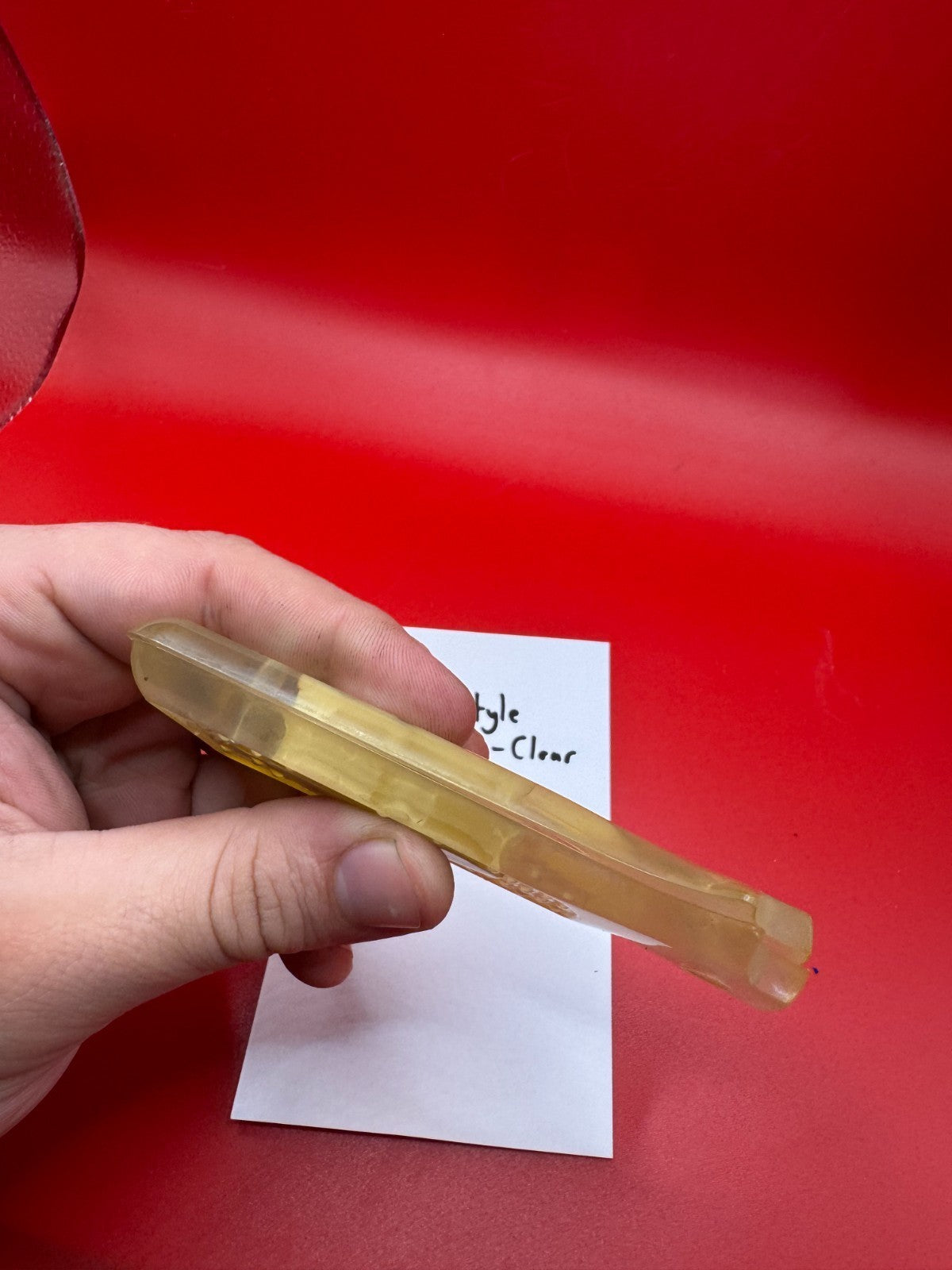 Dye 1911/45 Style Split Grips - Clear