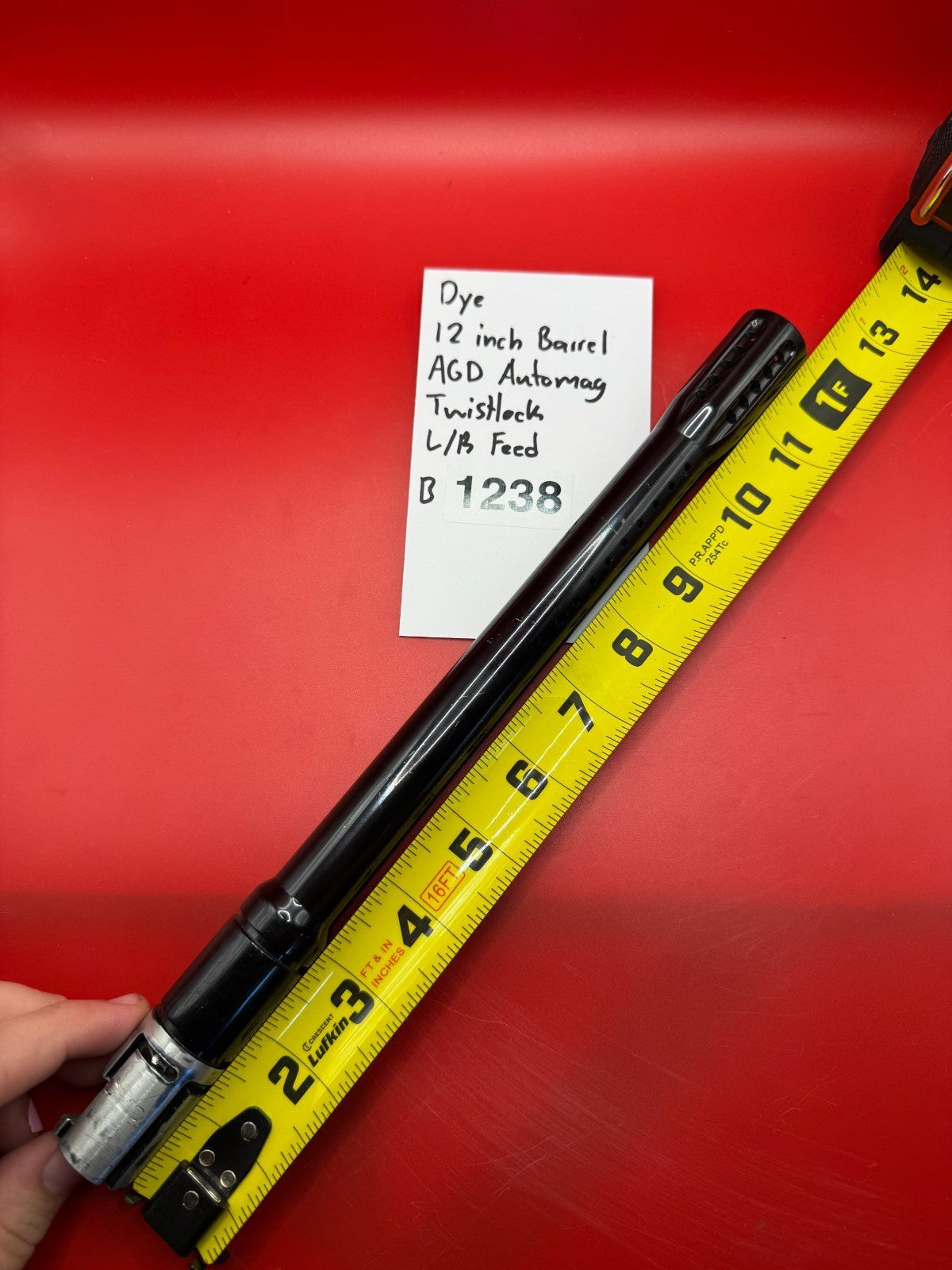 Dye 12 inch Barrel AGD Automag Twistlock L/R Feed