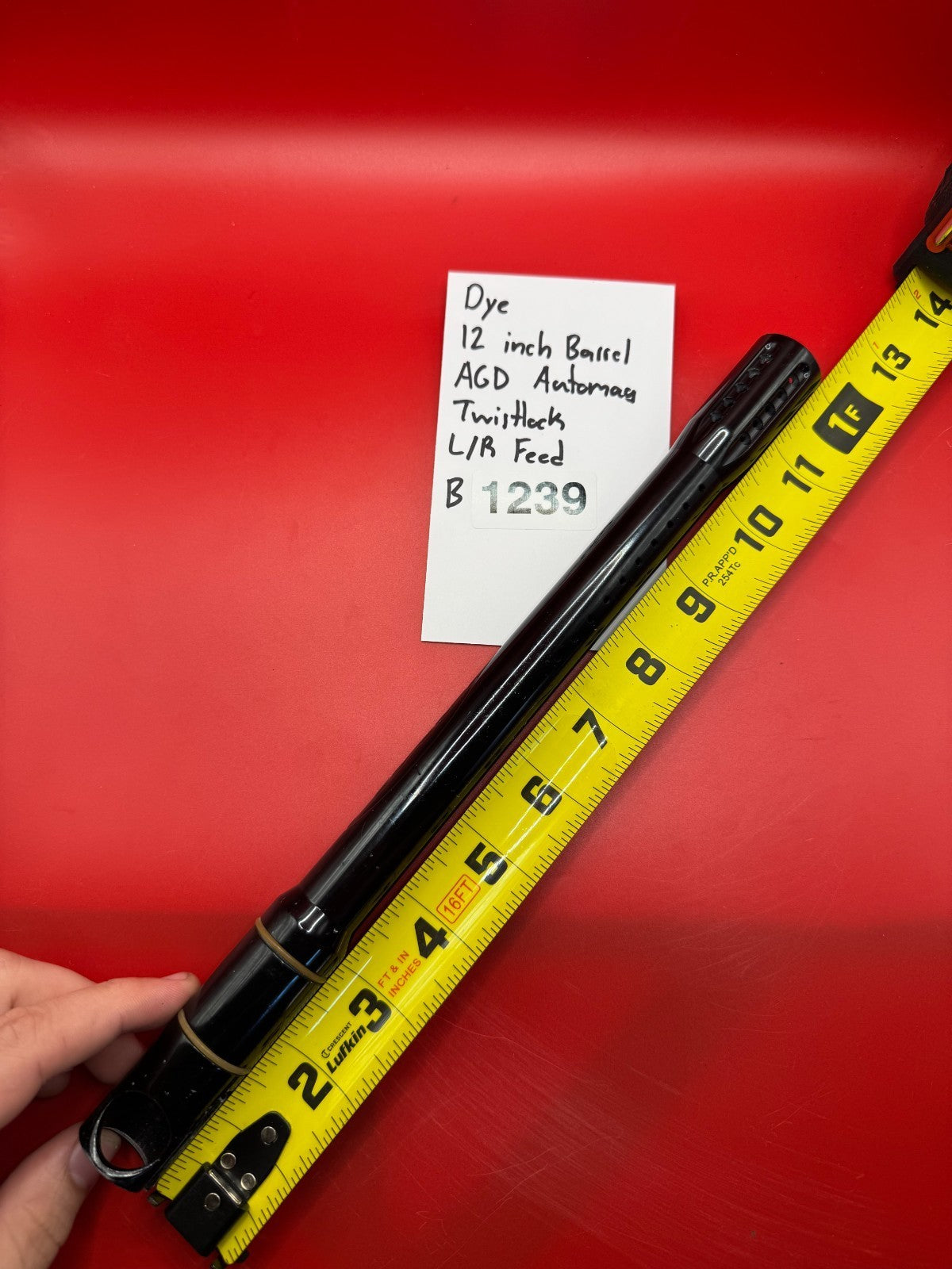 Dye 12 inch Barrel AGD Automag Twistlock L/R Feed