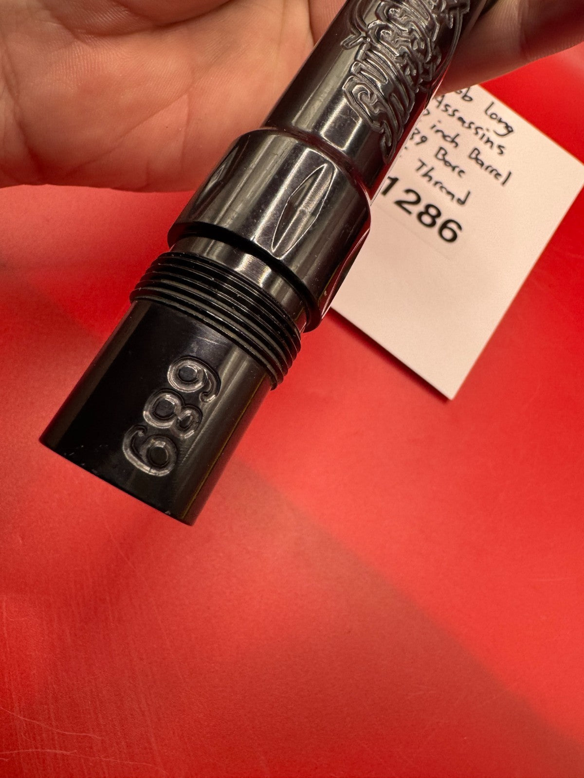Bob Long Assasins 12 inch Paintball Barrel 689 Bore AC Thread