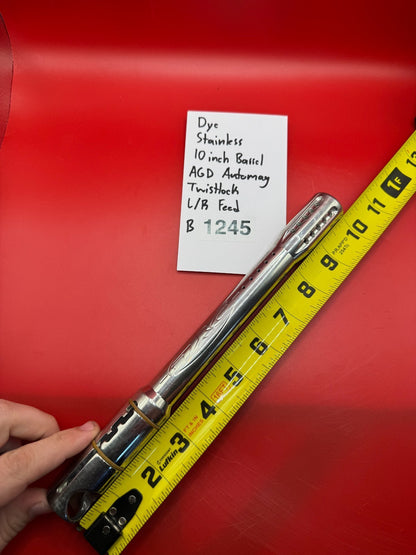 Dye Stainless 10 inch Barrel AGD Automag Twistlock L/R Feed