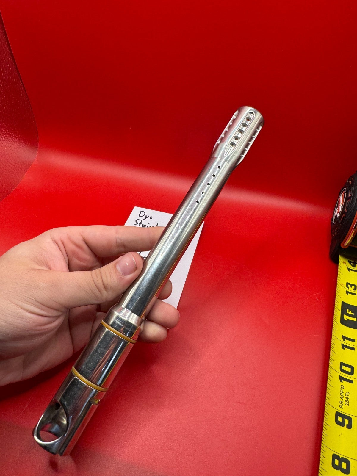 Dye Stainless 10 inch Barrel AGD Automag Twistlock L/R Feed