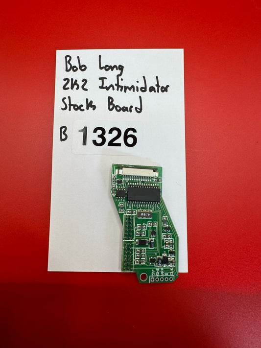 Bob Long 2k2 Intimidator Stock Board