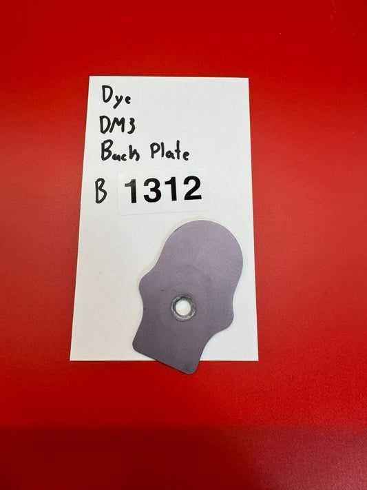Dye DM3 Back Plate