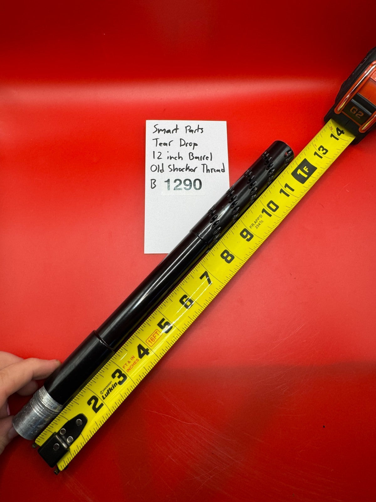 Smart Parts Tear Drop 12 inch Paintball Barrel Old Shocker Thread