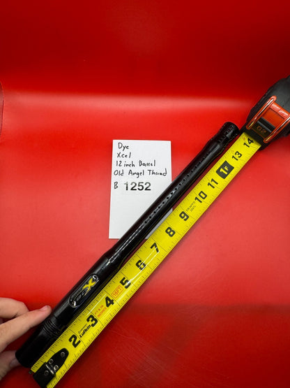 Dye Xcel 12 inch Paintball Barrel Old Angel Thread