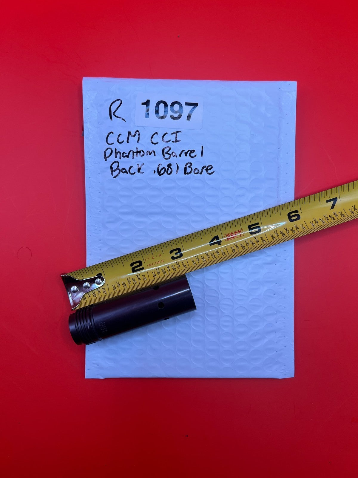 CCM CCI Phantom Paintball Barrel Back .681 Bore