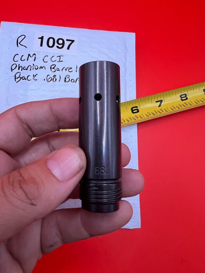 CCM CCI Phantom Paintball Barrel Back .681 Bore