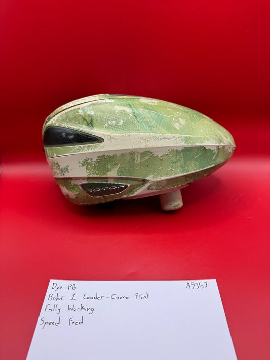 Dye PB Rotor 1 Loader - Camo Print - Speed Feed - Fully Working