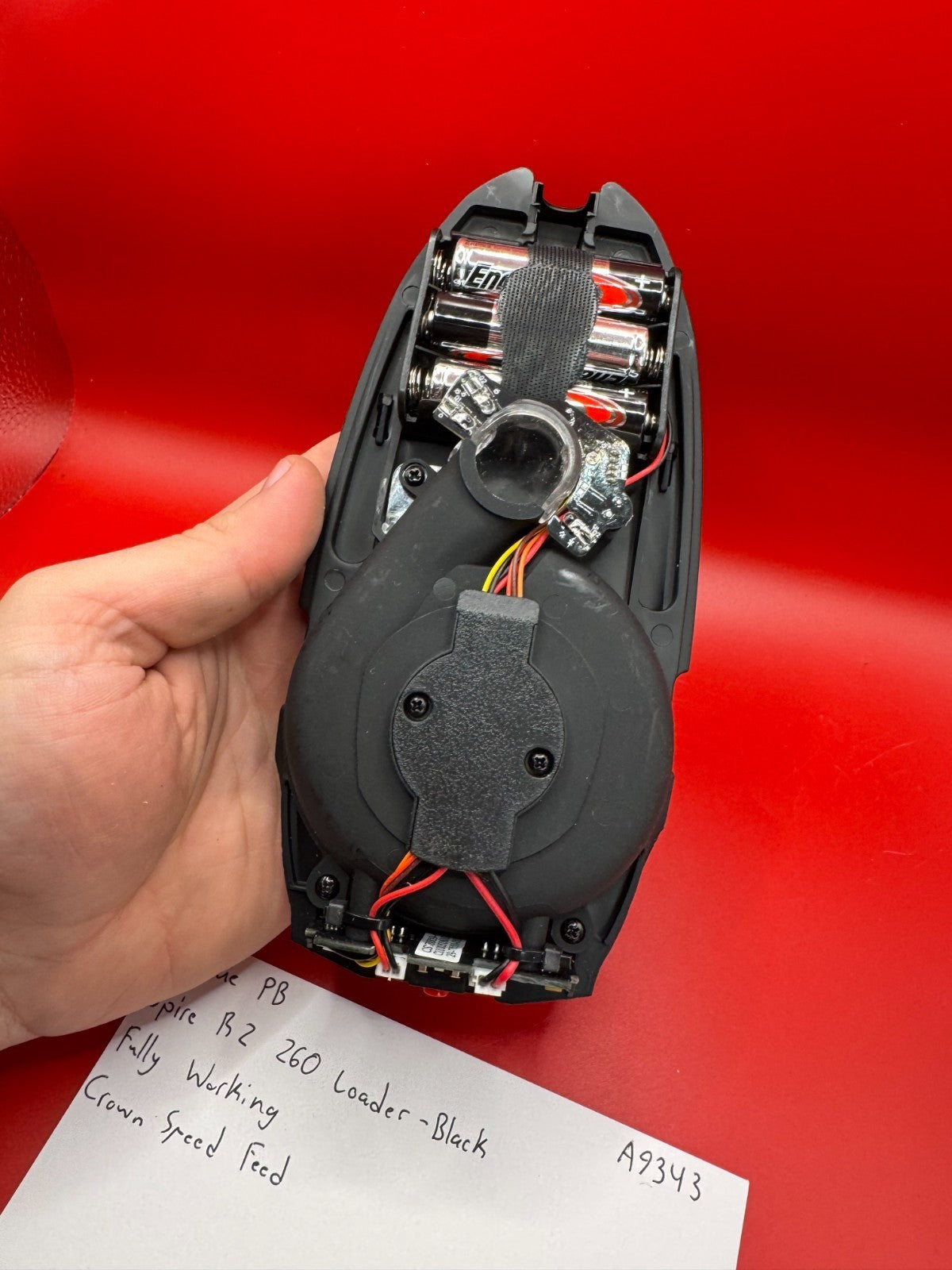 Virtue PB Spire R2 260  Loader - Black - Crown Speed Feed   - Fully Working