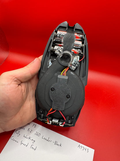 Virtue PB Spire R2 260  Loader - Black - Crown Speed Feed   - Fully Working