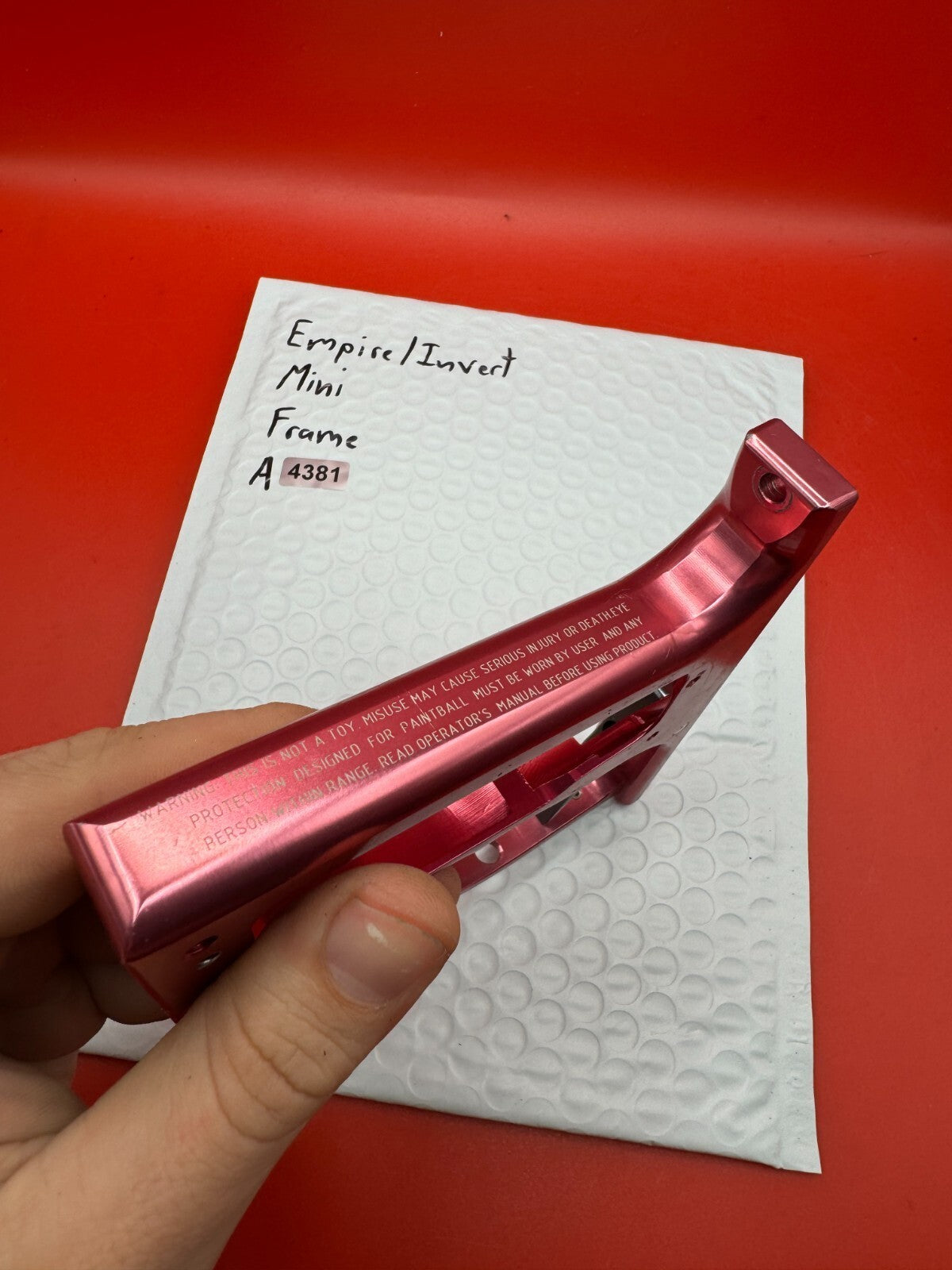 Empire/Invert Mini Paintball Marker Frame