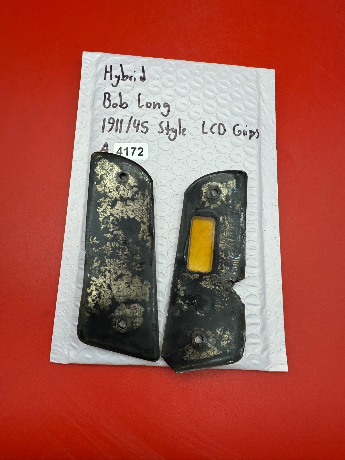 Hybrid Bob Long 1911/45 Style LCD Grips