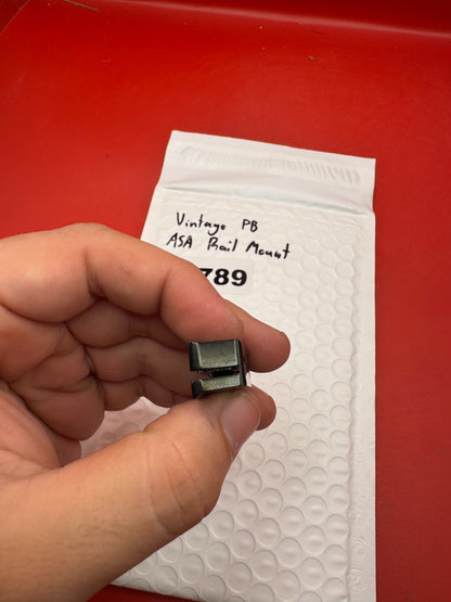 Vintage PB ASA Rail Mount