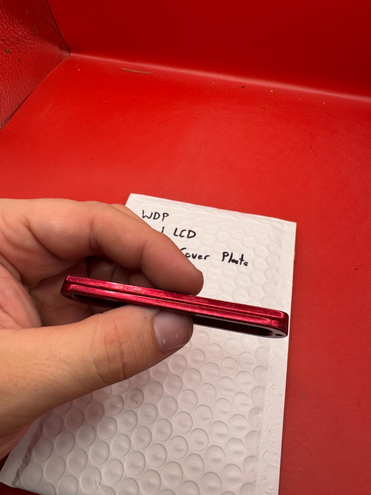 WDP Angel LCD Solenoid Cover Plate