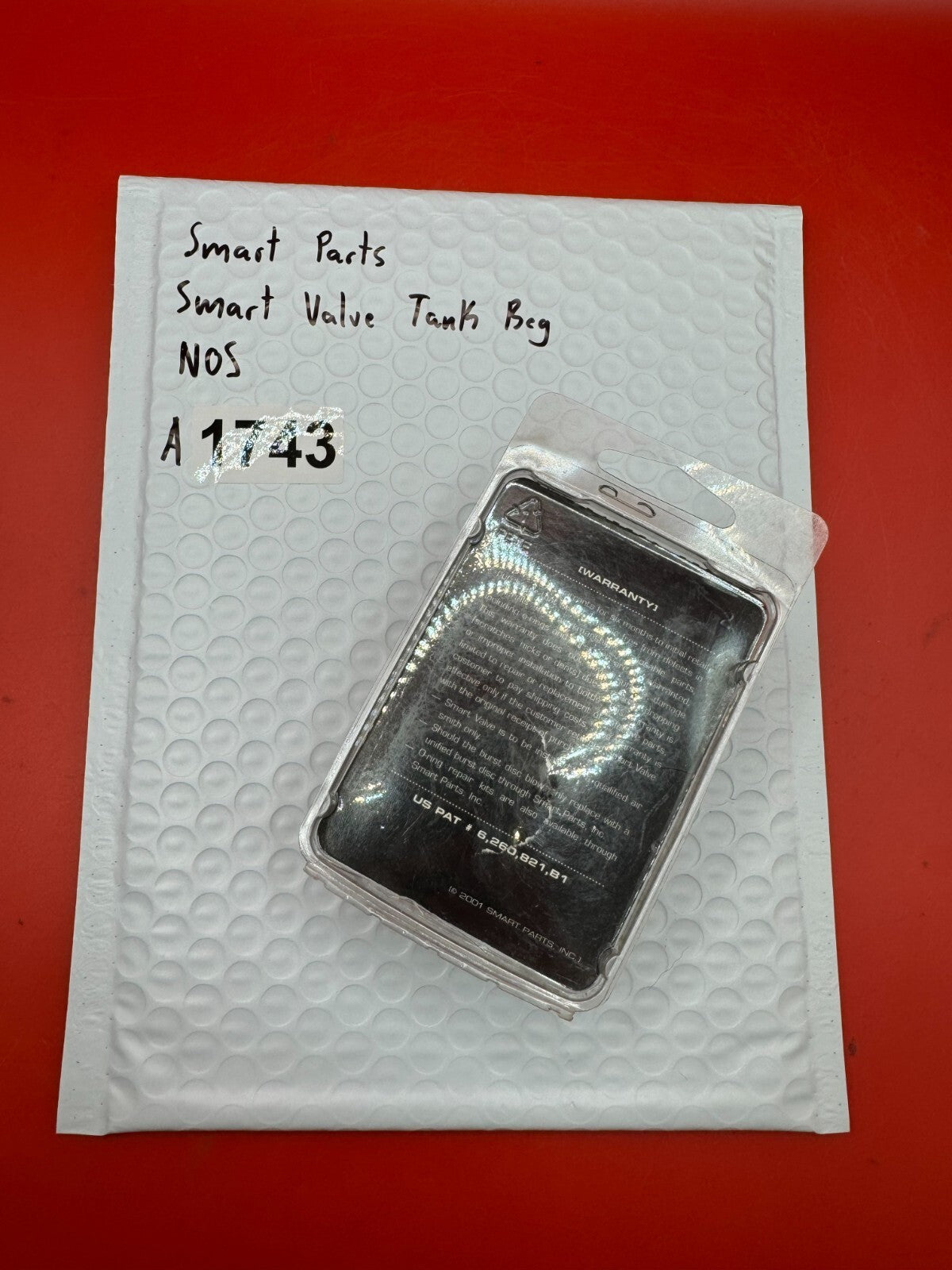 Smart Parts Smart Valve Tank Reg NOS - used paintball tank regulator - brass