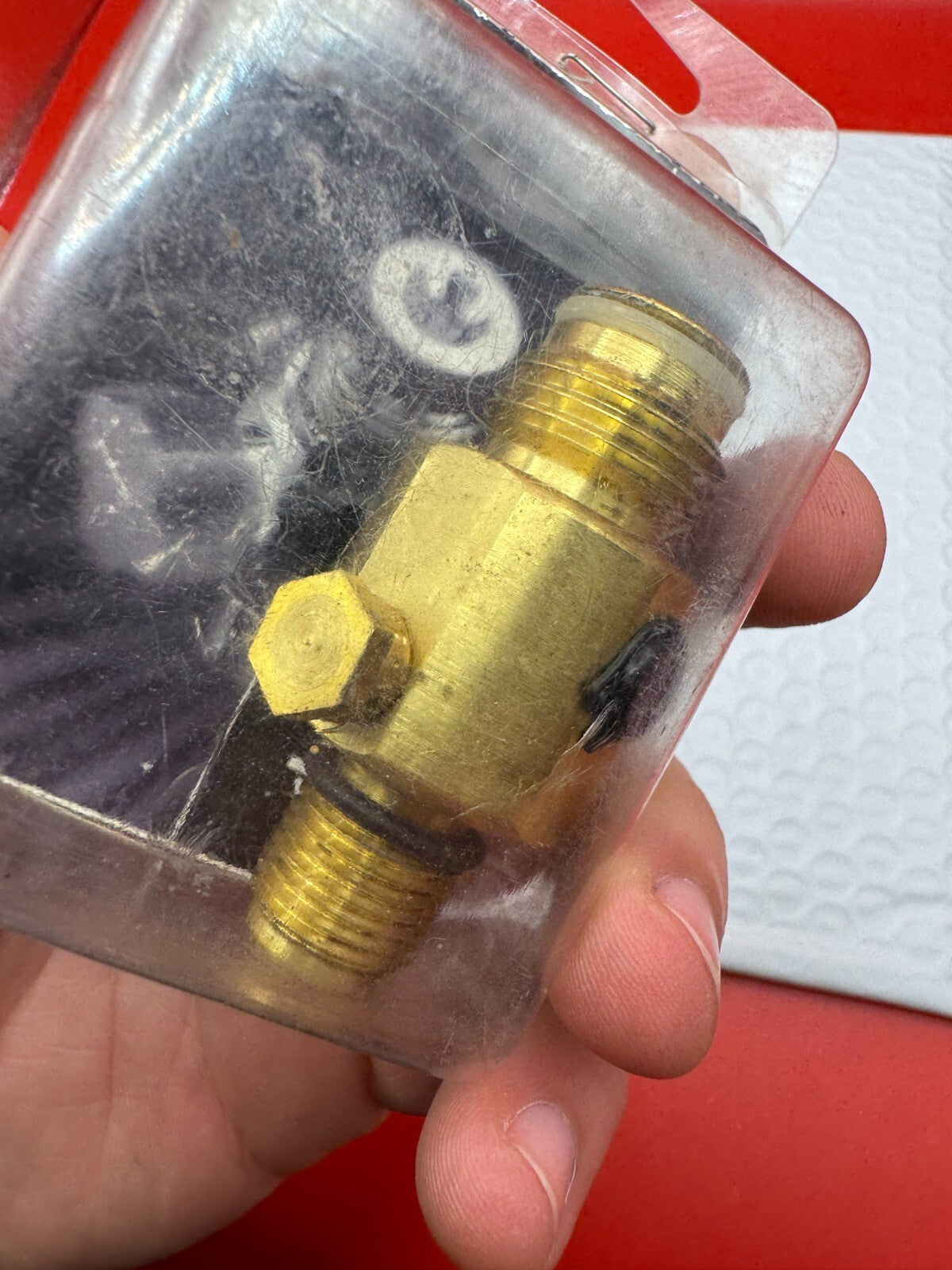 Smart Parts Smart Valve Tank Reg NOS - used paintball tank regulator - brass