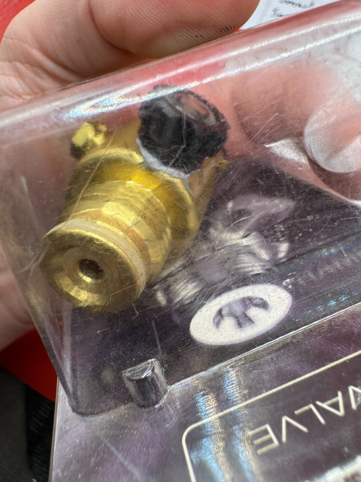 Smart Parts Smart Valve Tank Reg NOS - used paintball tank regulator - brass