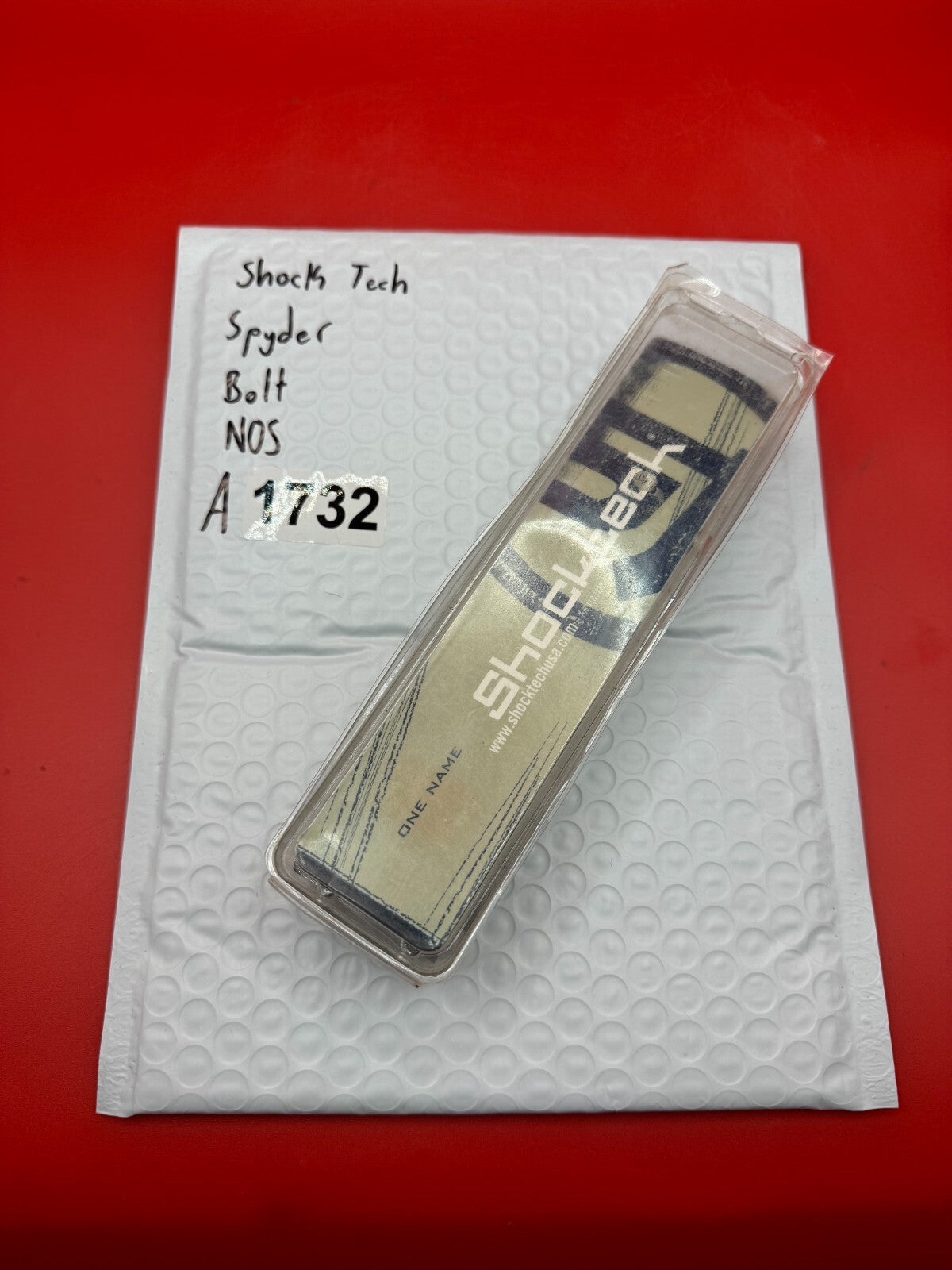Stock Spyder Bolt NOS - used paintball bolt - silver