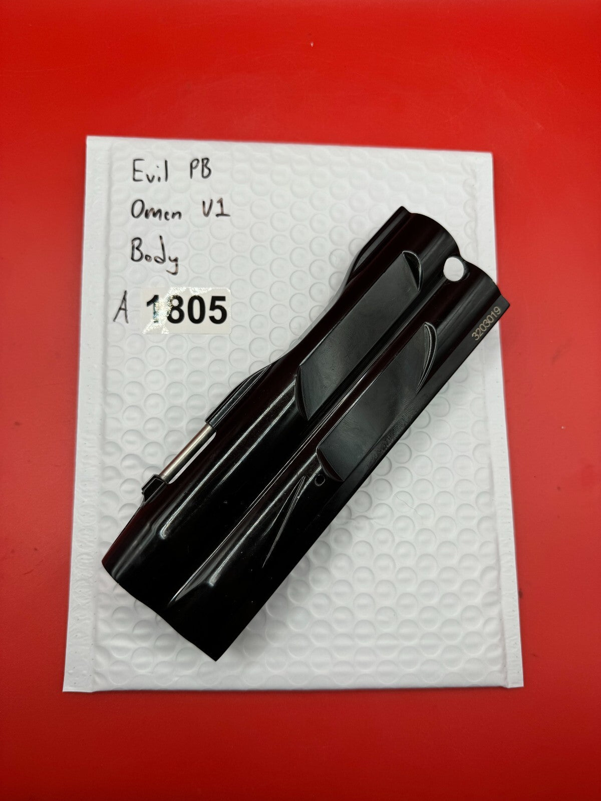 Evil PB Omen V1 Body - used paintball body - black