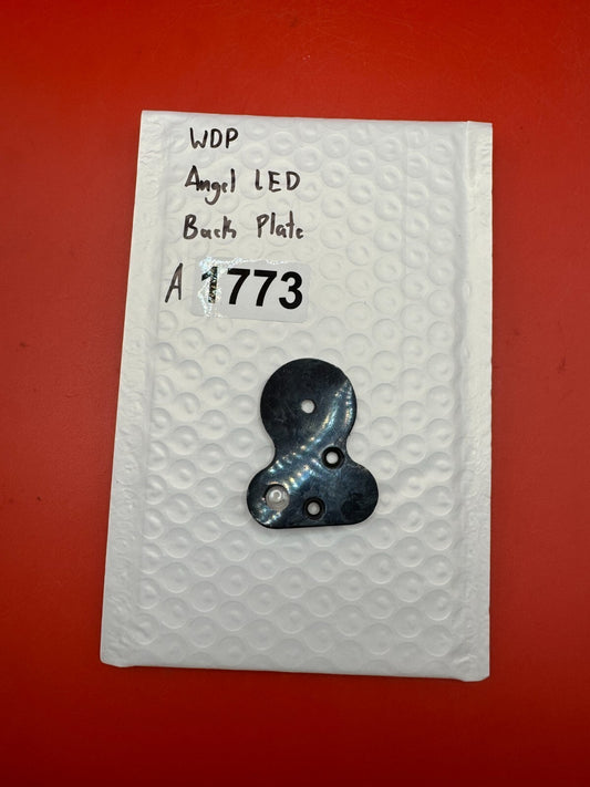 WDP Angel LED Back Plate - used paintball led back plate - black