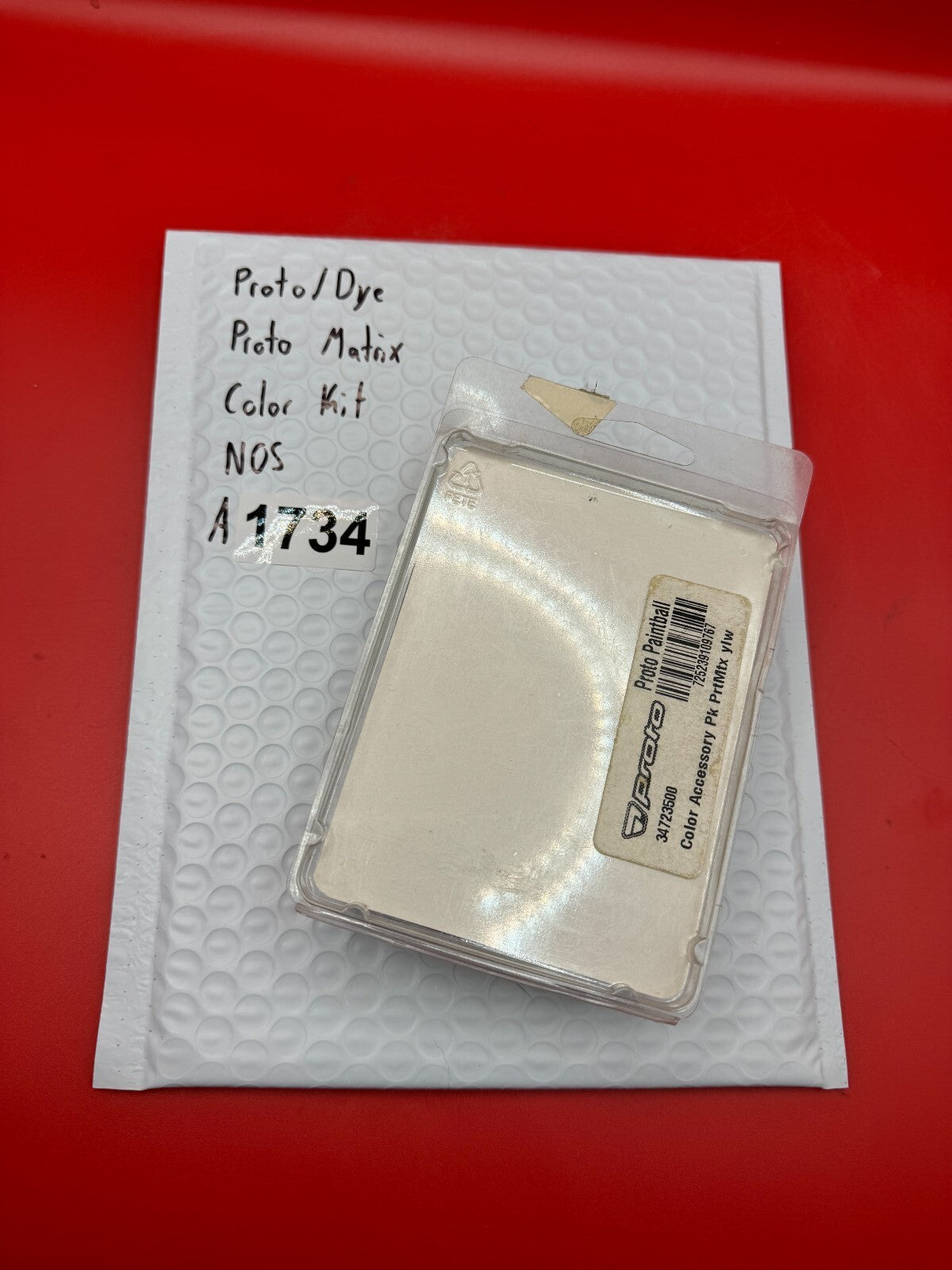 Proto/Dye Proto Matrix Color Kit NOS - used paintball color kit / accent parts kit - gold anno