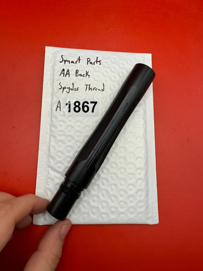 Smart Parts AA Back Spyder Thread - used paintball barrel back - black