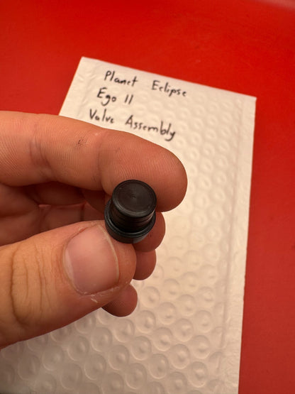 Planet Eclipse Ego II Valve Assembly - used paintball valve assembly - black