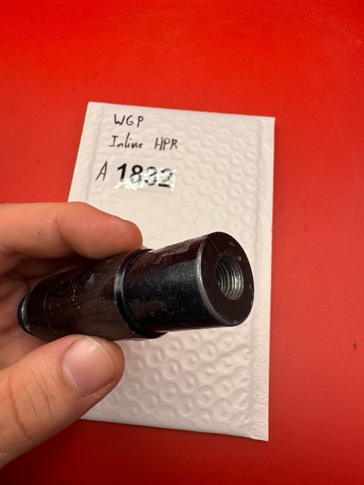 WGP Inline HPR - used paintball hpr (high pressure regulator) - black