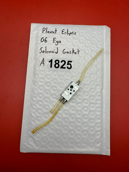 Planet Eclipse 06 Ego Solenoid Gasket - used paintball solenoid gasket assembly - silver