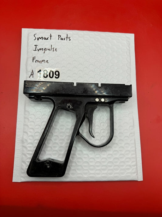 Smart Parts Impulse Paintball Marker Frame - used paintball trigger frame - black