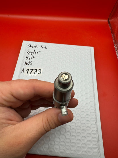 Shock Tech Spyder Bolt NOS - used paintball bolt - silver