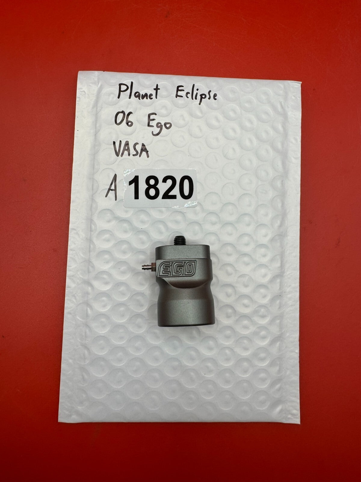 Planet Eclipse 06 Ego VASA - used paintball lpr (low pressure regulator) - gunmetal gray