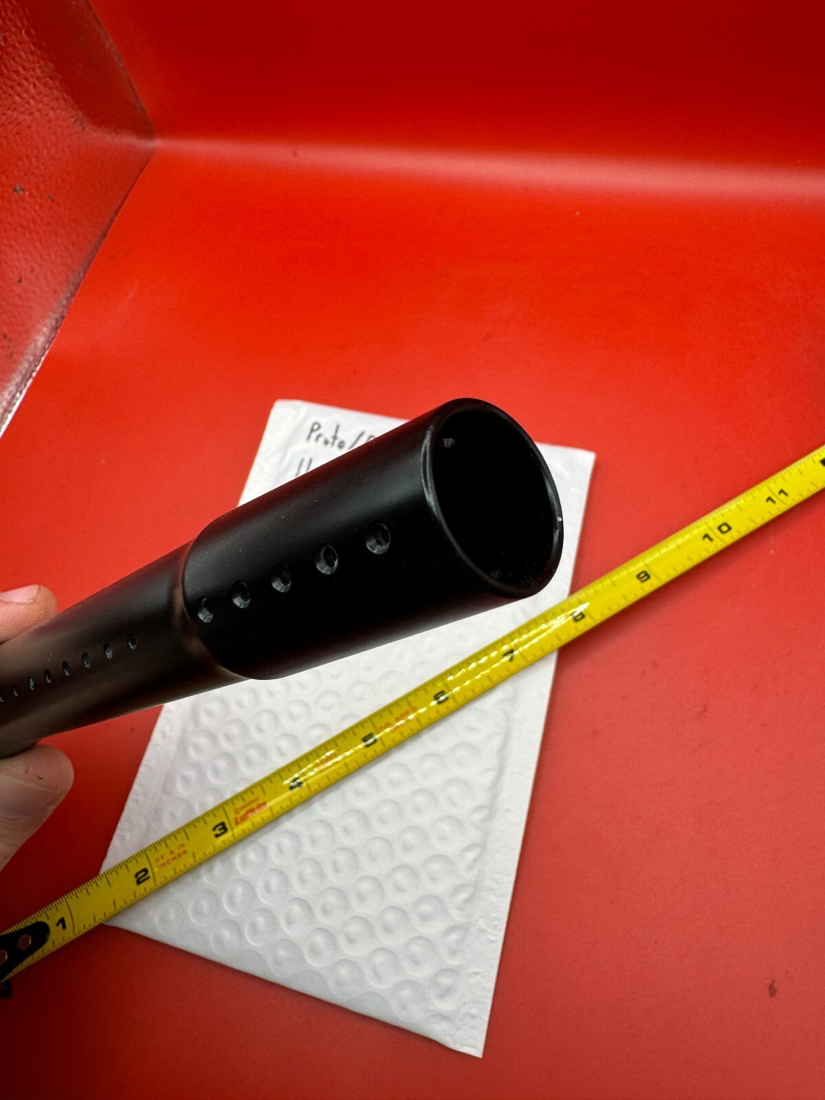 Proto/Dye 11 Inch Paintball Barrel AC Thread - used paintball barrel - black