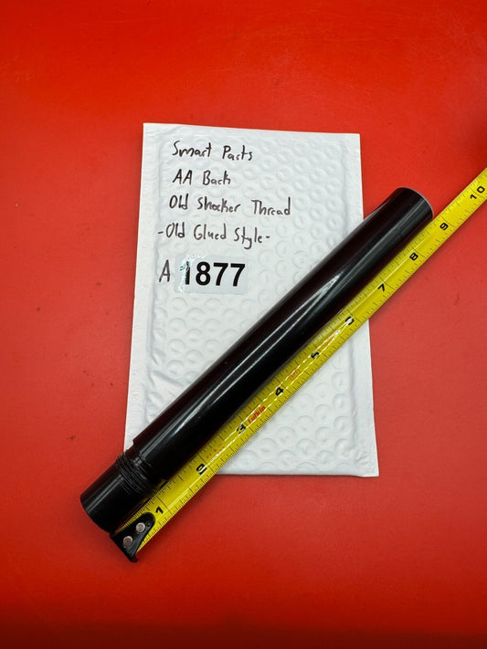 Smart Parts AA Back Old Shocker Thread -Old Glued Style- - used paintball barrel back - black