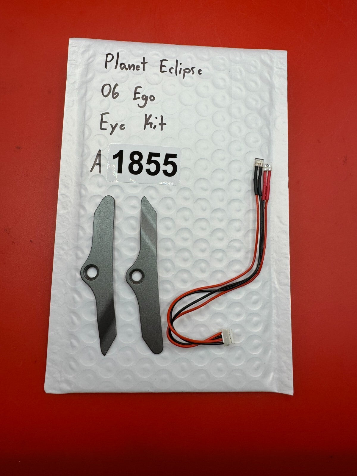 Planet Eclipse 06 Ego Eye Kit - used paintball eye kit (sensor + covers) - gray/black