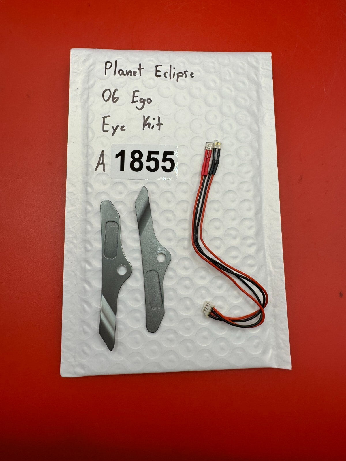 Planet Eclipse 06 Ego Eye Kit - used paintball eye kit (sensor + covers) - gray/black