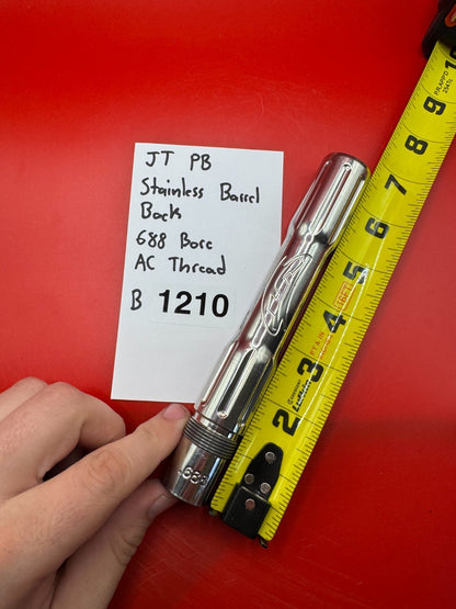 JT PB Stainless Paintball Barrel Back 688 Bore AC Thread