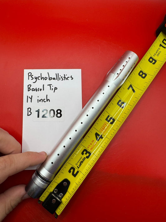 Psycho Ballistics Paintball Barrel Tip 14 inch