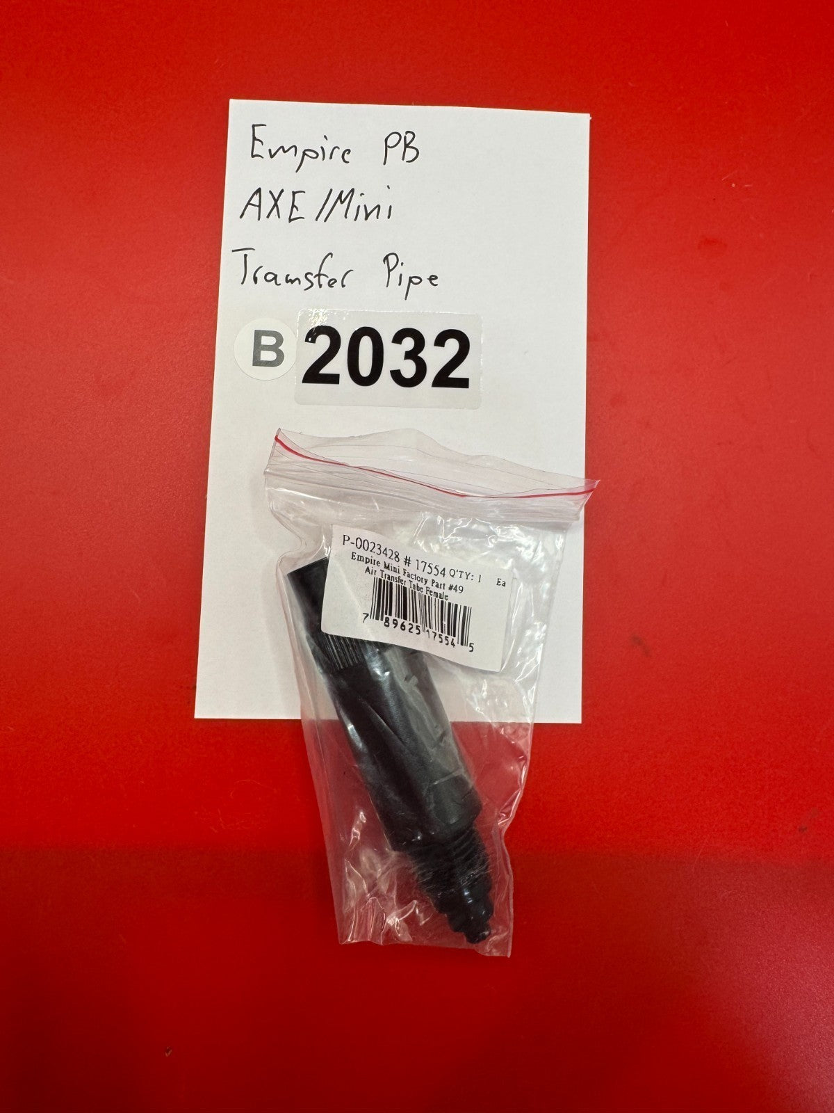 Empire PB Axe/Mini Transfer Pipe