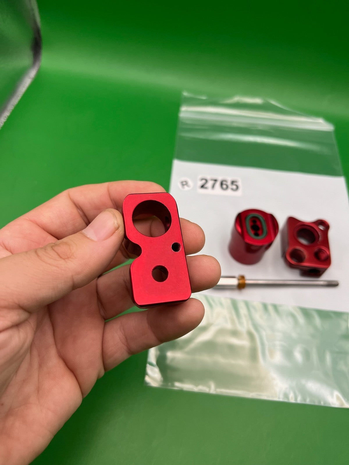 Autococker Vasa, Front Block and Back Block - Red