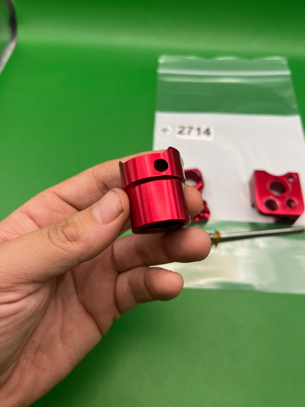 Autococker Vasa, Front Block and Back Block - Red