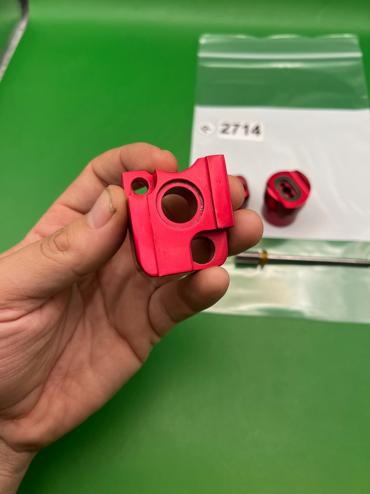 Autococker Vasa, Front Block and Back Block - Red