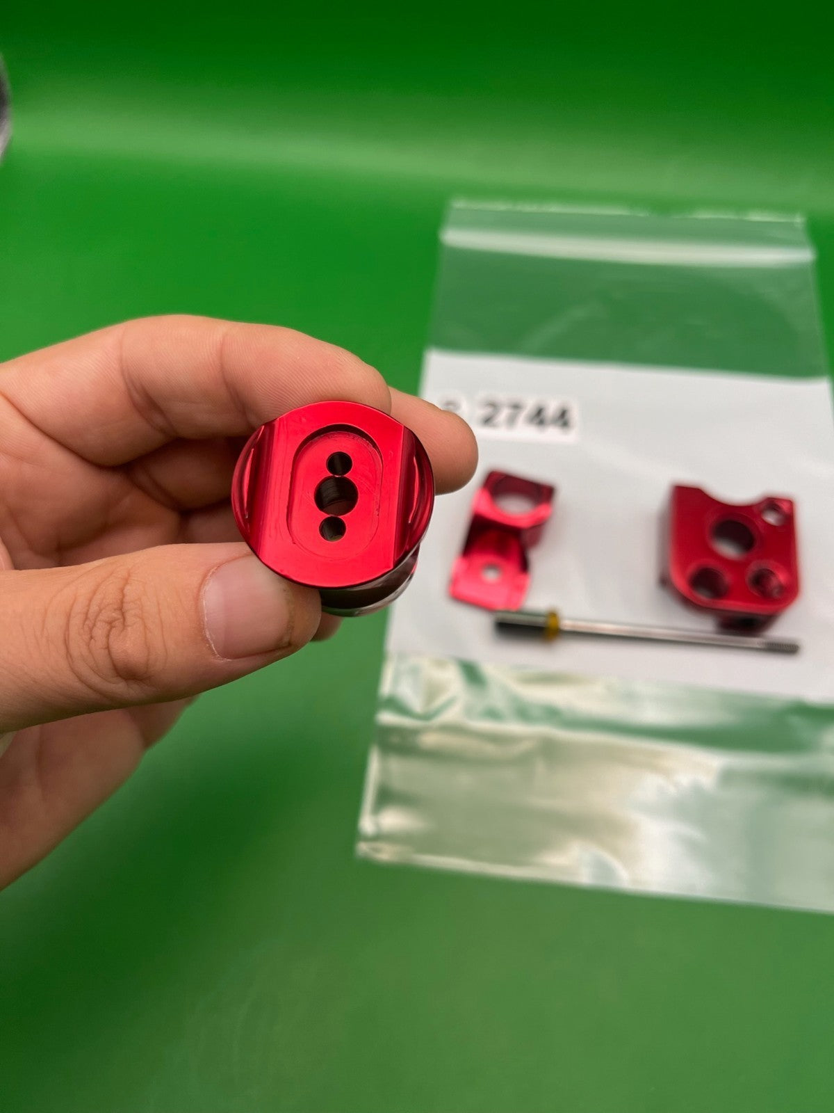 Autococker Vasa, Front Block and Back Block - Red