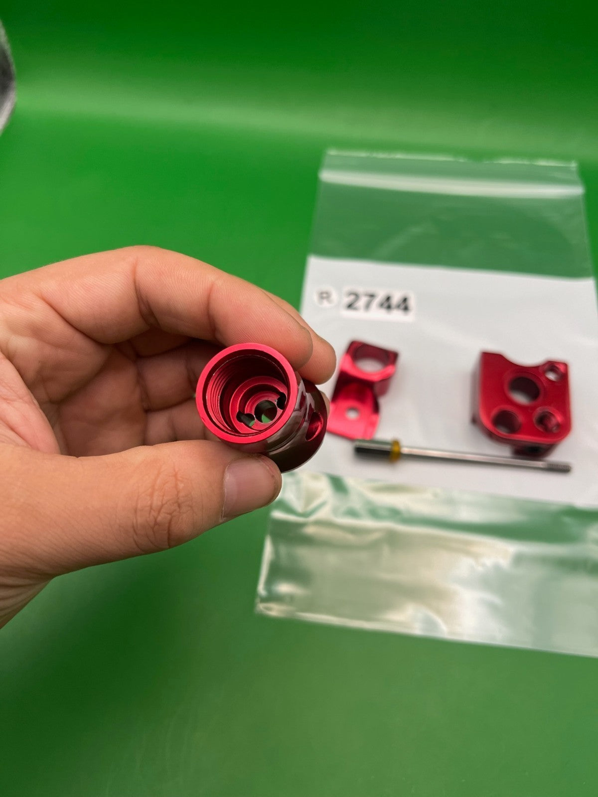 Autococker Vasa, Front Block and Back Block - Red